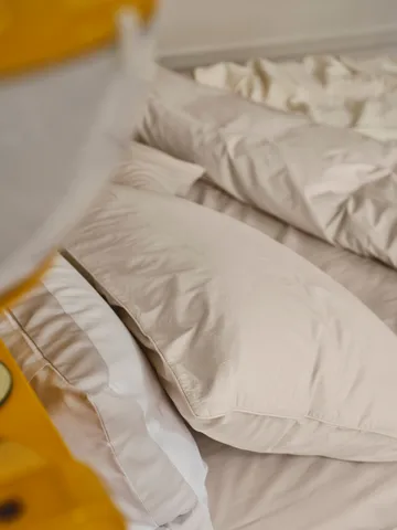 Benevola Dekbedovertrek - Beige, 220x220 cm - Mille Notti