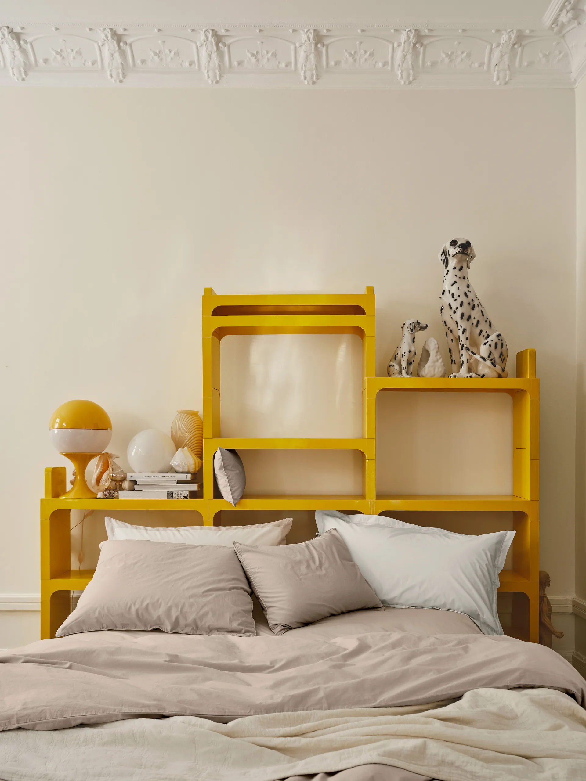 Benevola Dekbedovertrek, Beige, 220x220 cm Mille Notti