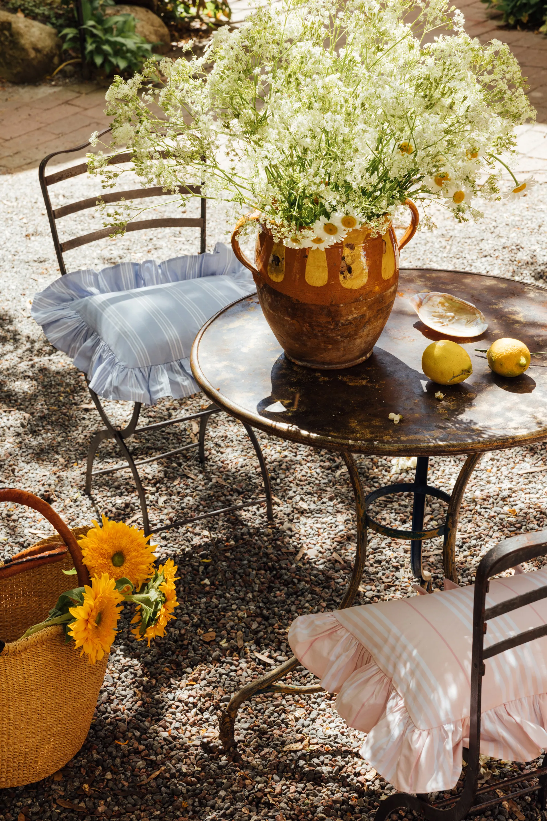 Camicia Balza kussensloop, Lichtblauw, 50x90 cm Mille Notti