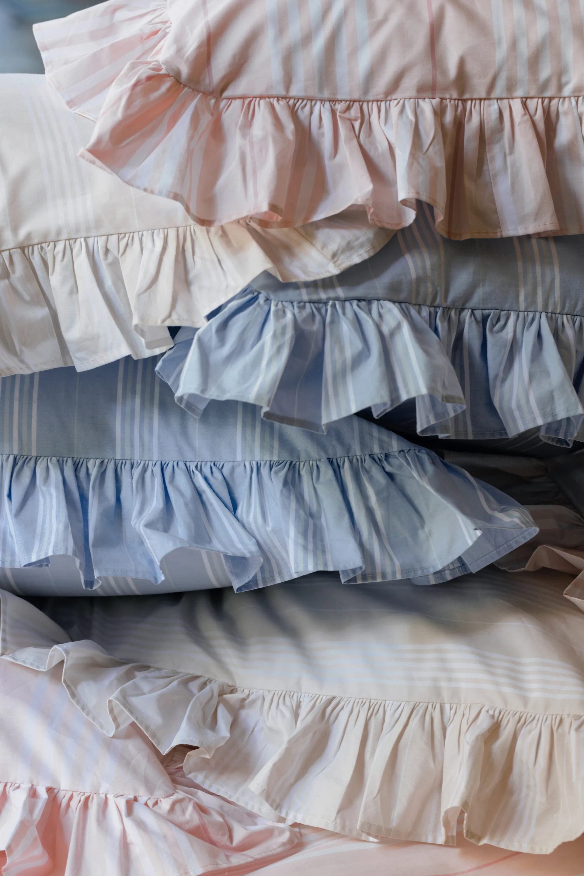 Camicia Balza kussensloop, Lichtblauw, 50x90 cm Mille Notti