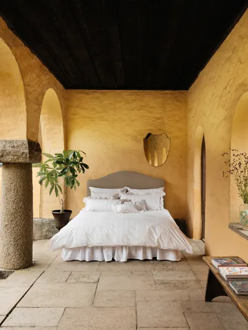 Camicia dekbedovertrek - Beige, 150x210 cm - Mille Notti