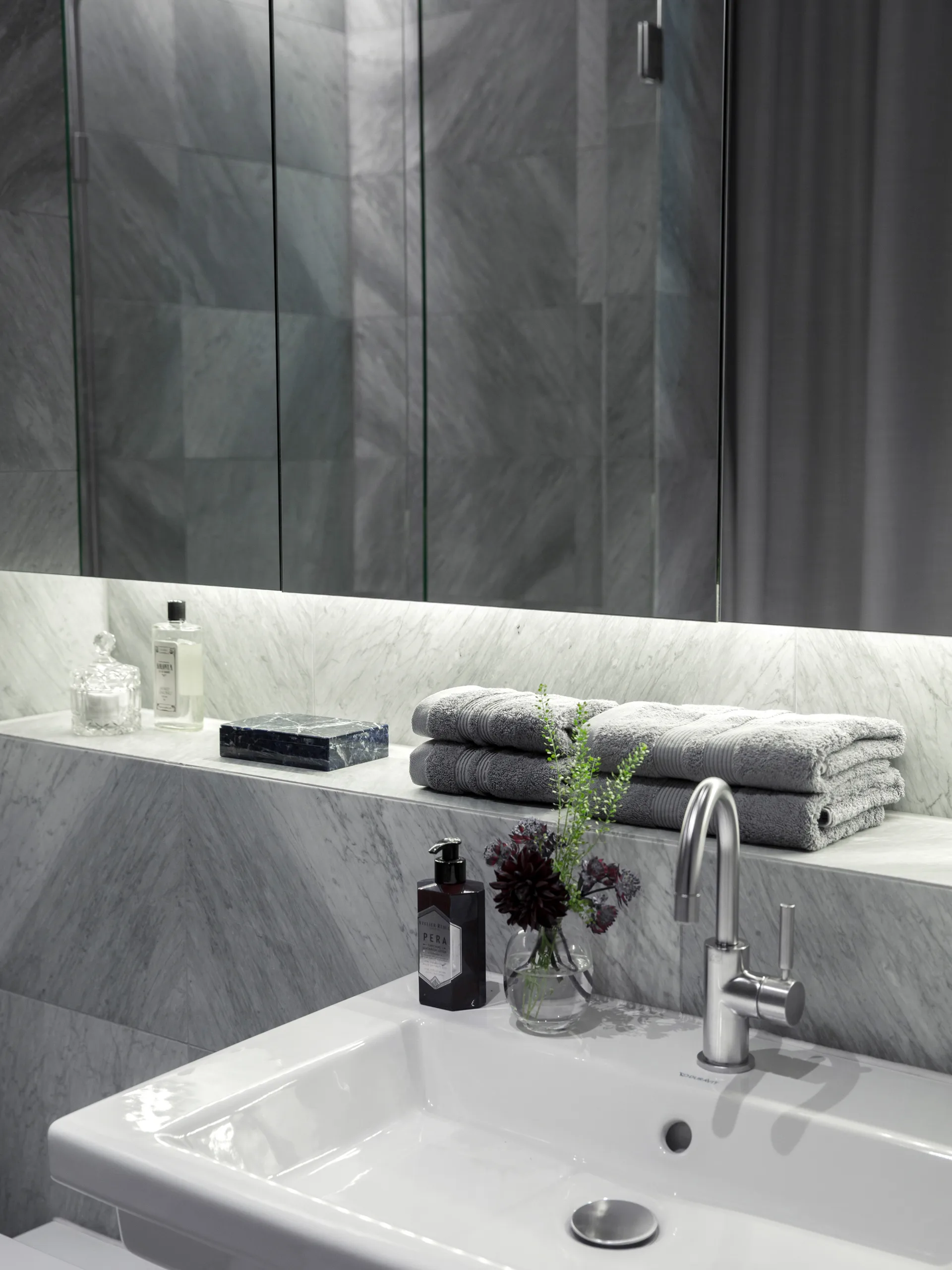 Fontana Handdoek EKO, Grijs, 100x150 cm Mille Notti