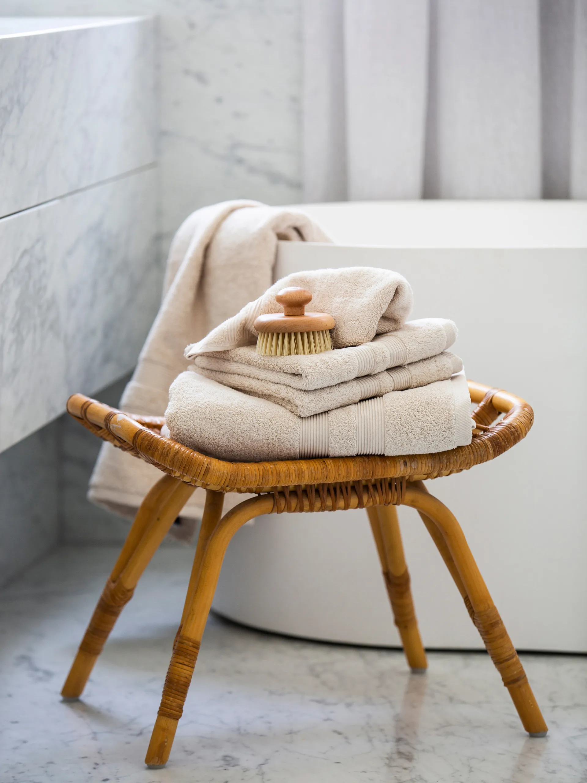 Fontana Handdoek EKO, Ivory, 70x140 cm Mille Notti