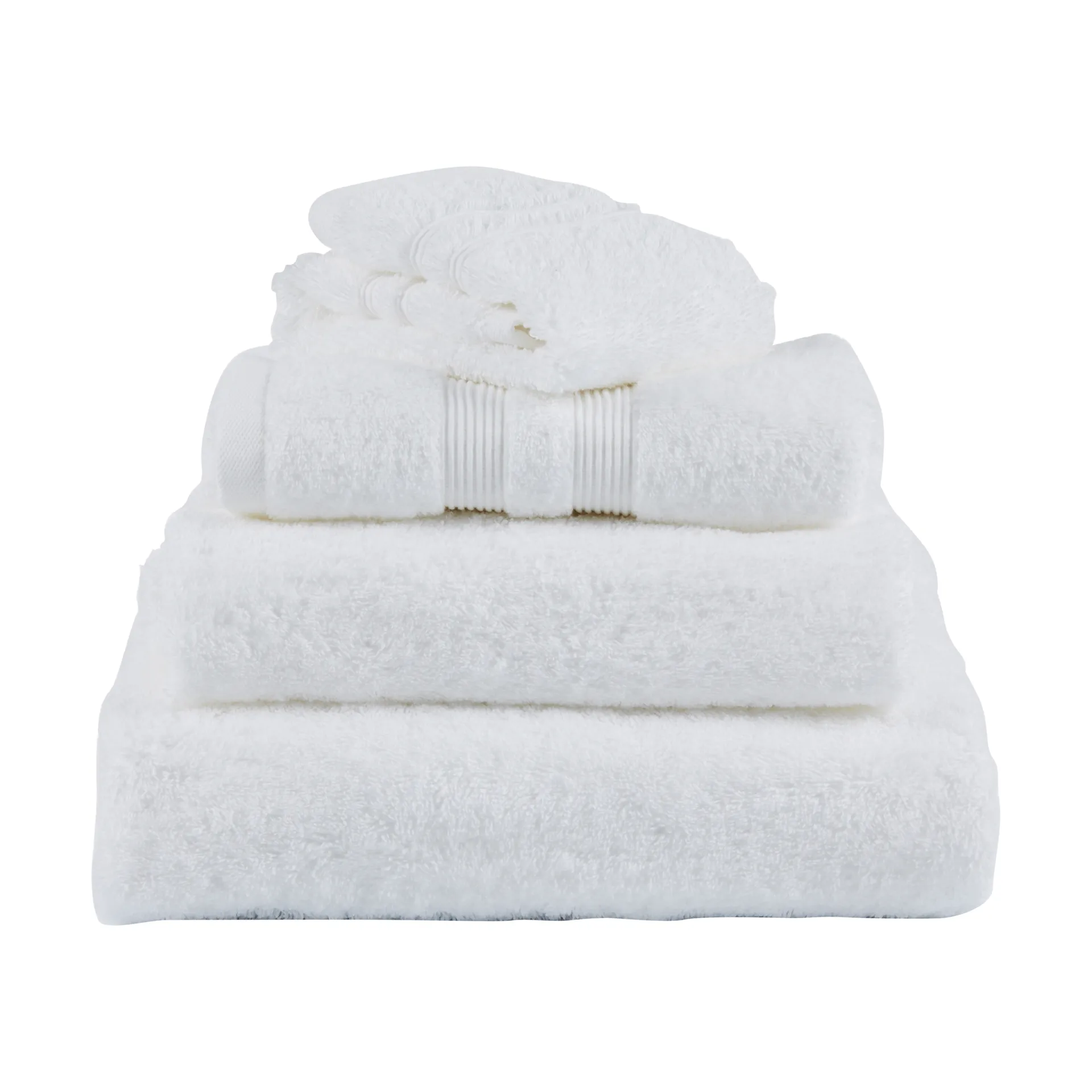 Fontana Handdoek EKO, Wit, 50x70 cm Mille Notti