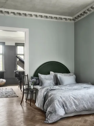 Morris & Co. Marigold Dekbedovertrek - Blauw, 150x210 cm - Mille Notti