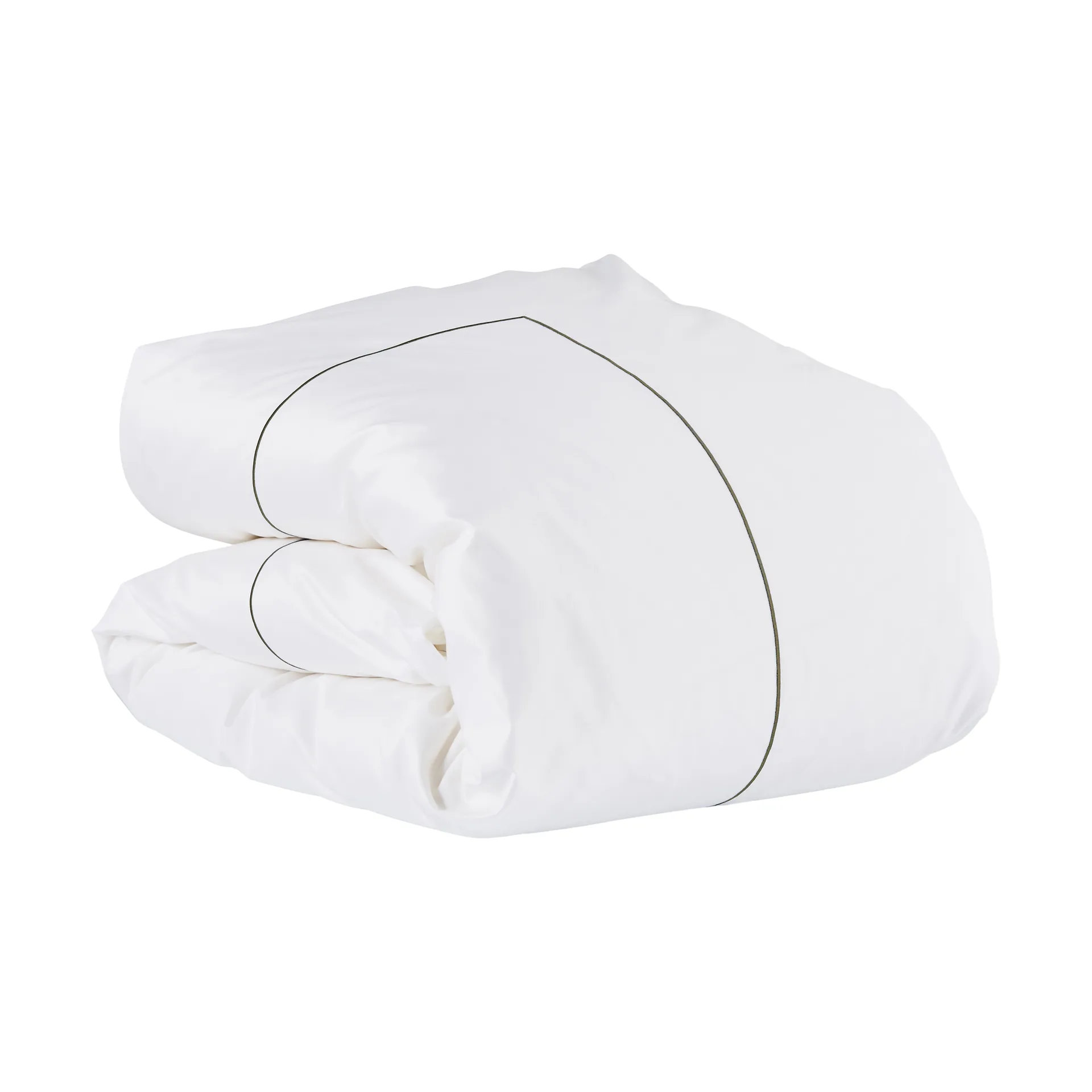 Nuvola dekbedovertrek, Groen, 220x220 cm Mille Notti