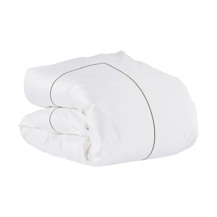 Nuvola dekbedovertrek - Groen, 220x220 cm - Mille Notti