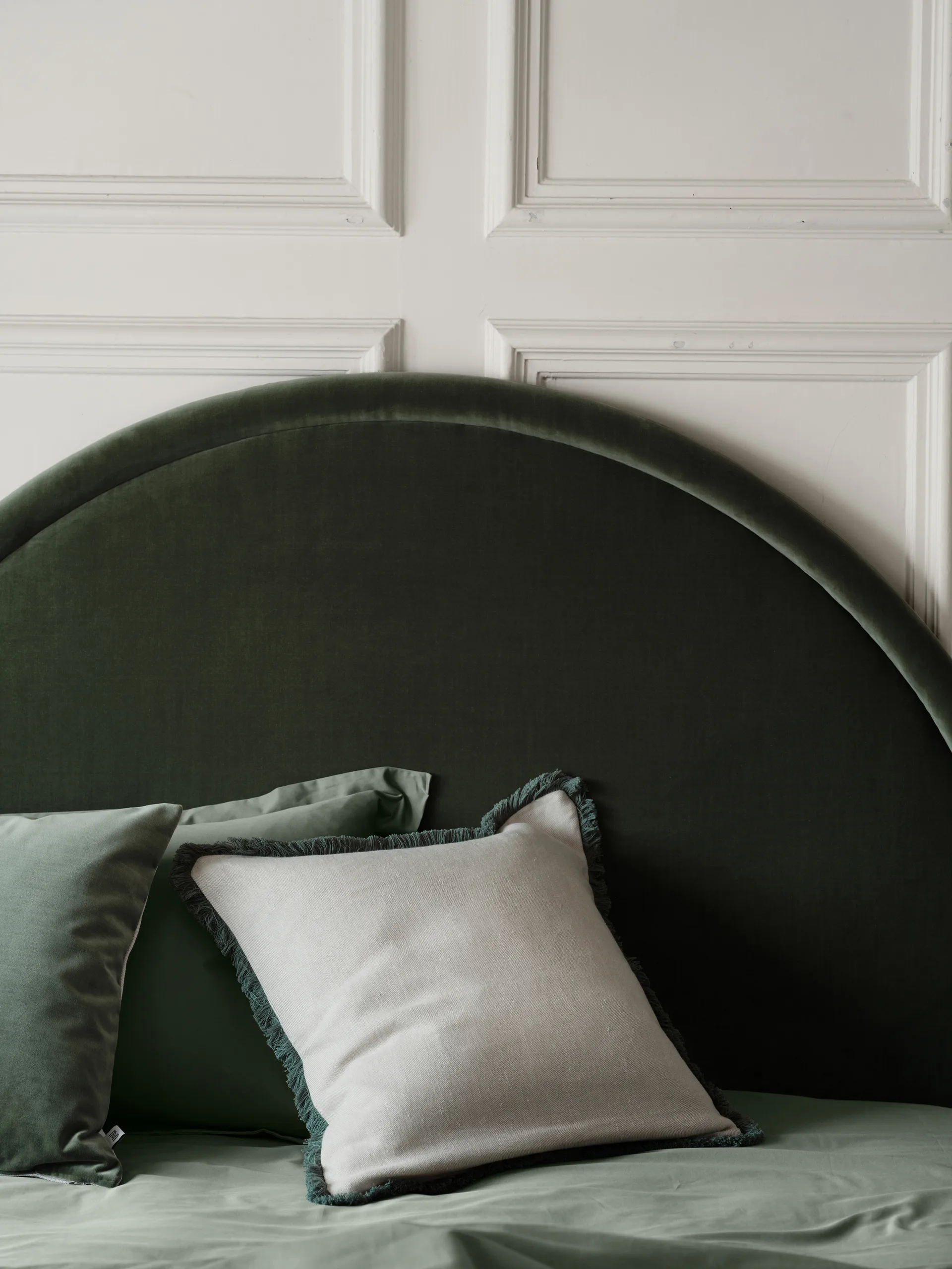 Pienza kussensloop, Beige-groen, 50x50 cm Mille Notti