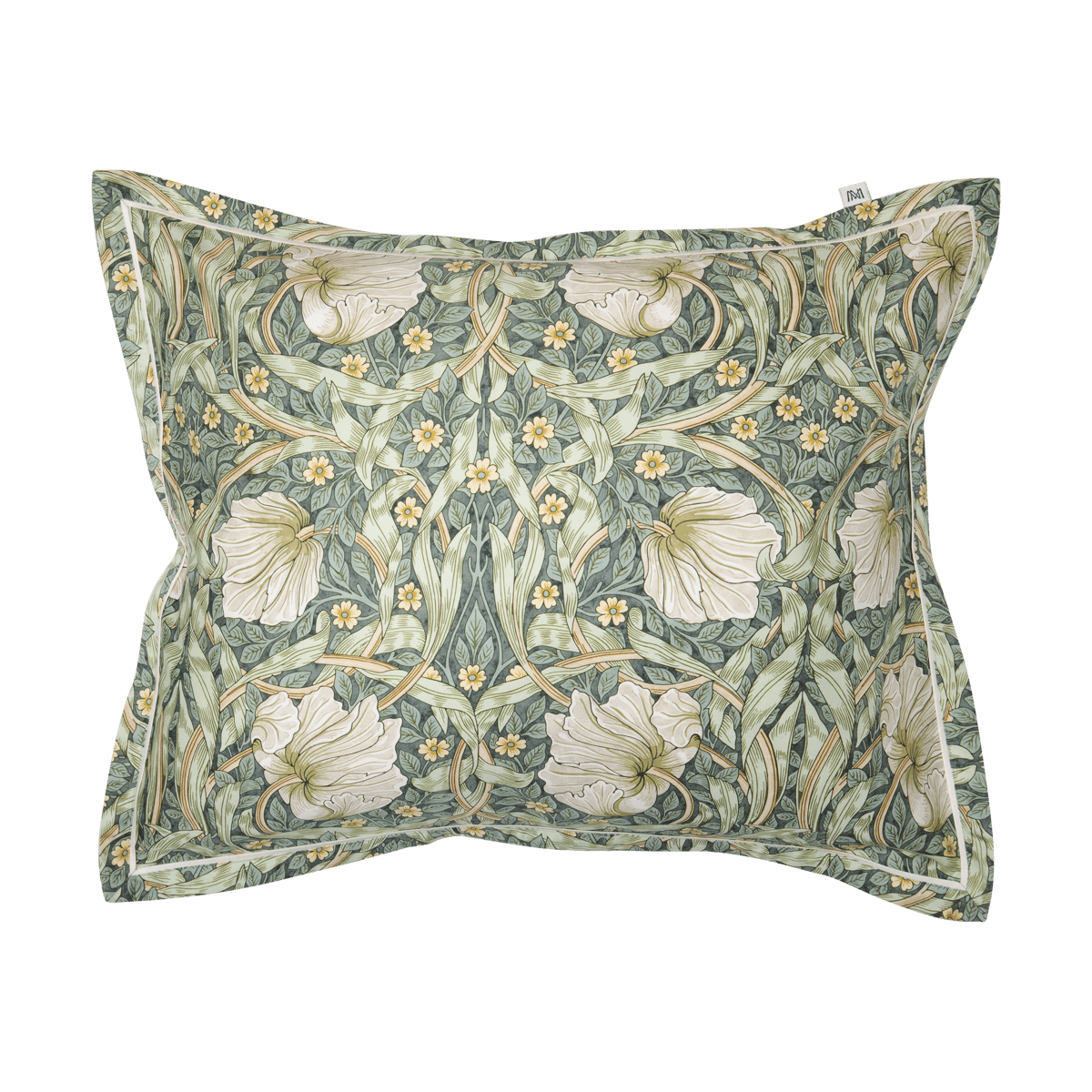 Mille Notti Pimpernel Kussensloop Groen, 50x60 cm | Scandinavisch Interieur | Kussenslopen | Groen