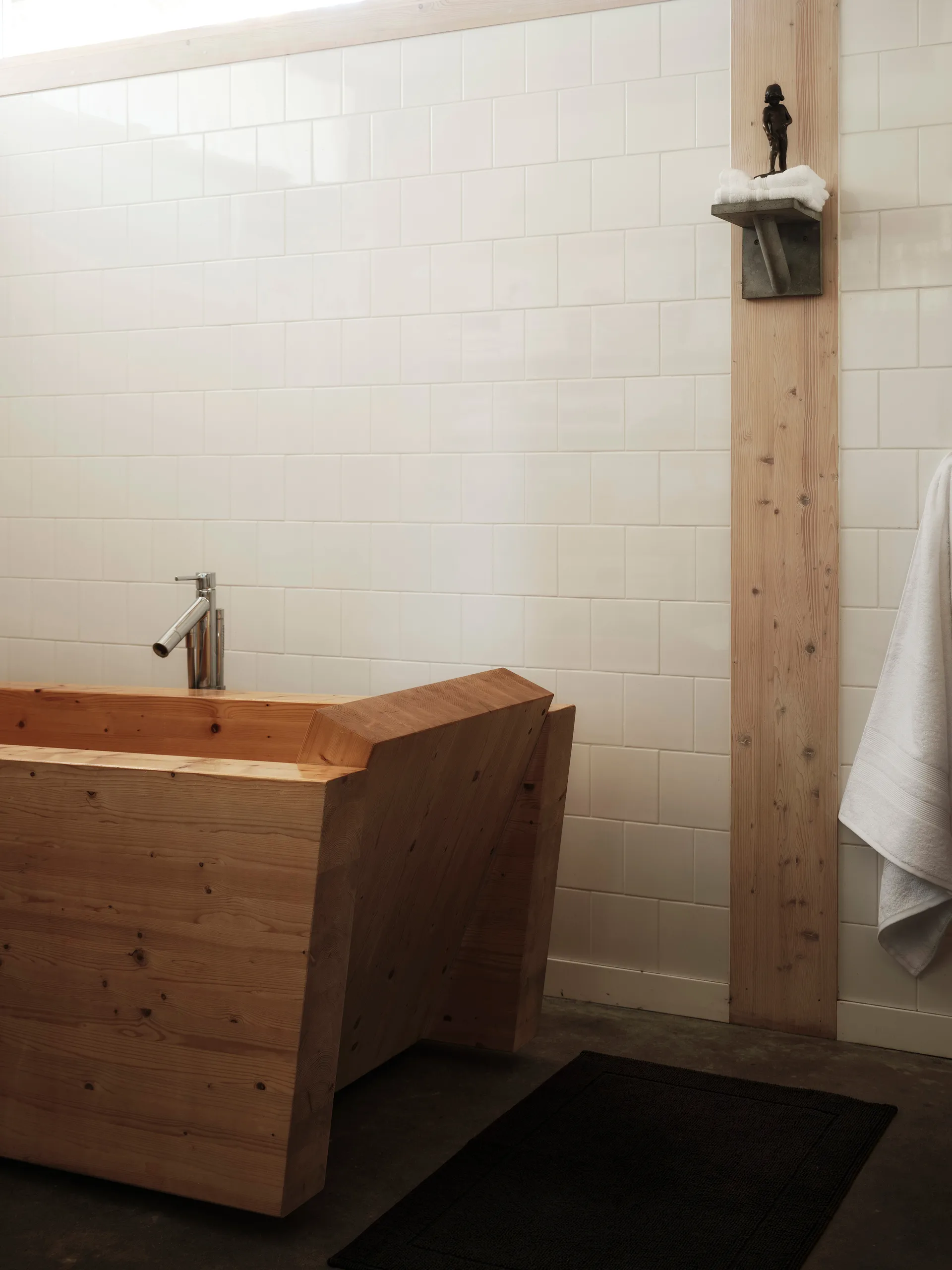 Portofino Badmat, Antraciet, 60x90 cm Mille Notti