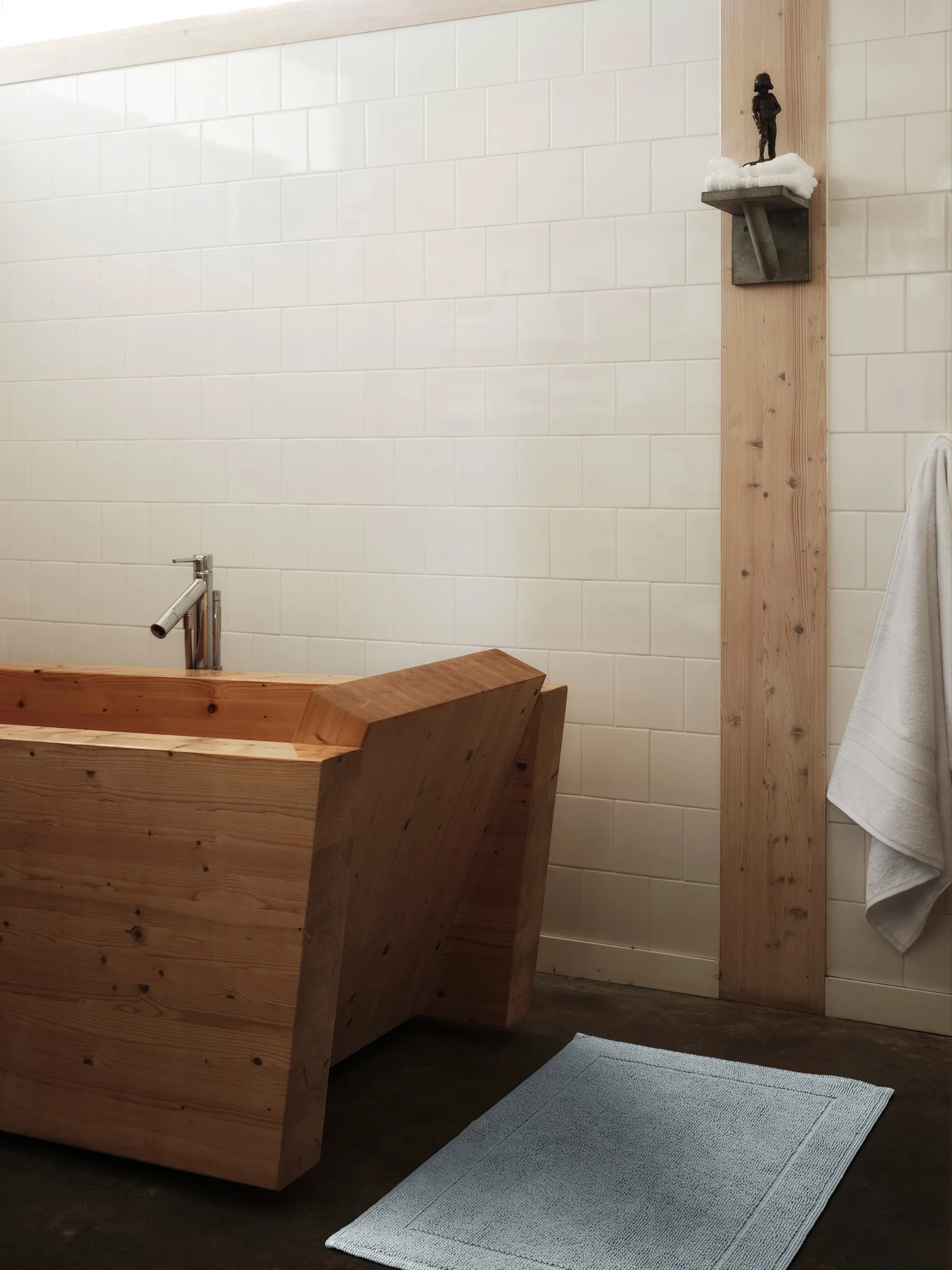 Portofino Badmat, IJsblauw, 60x90 cm Mille Notti