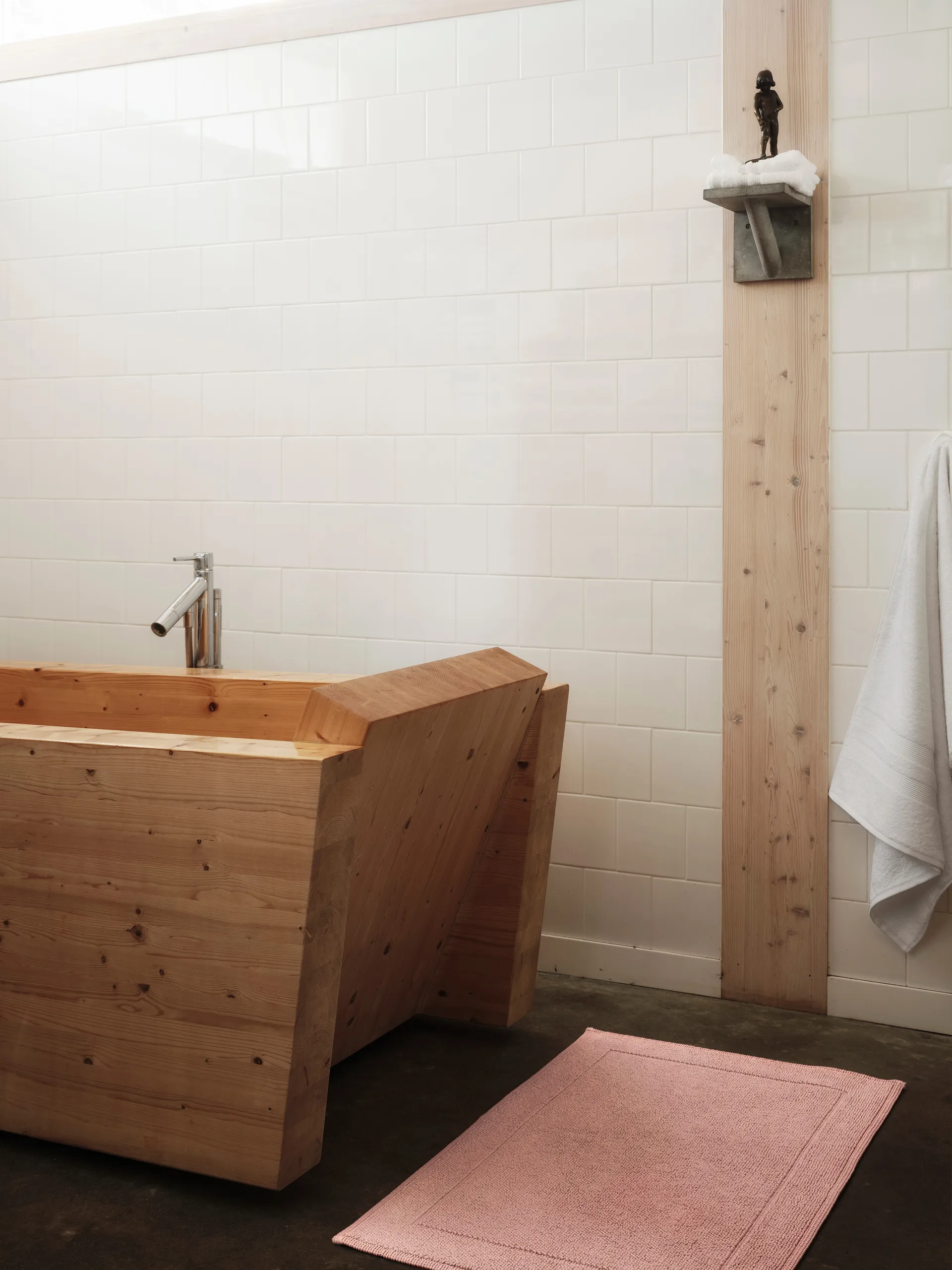 Portofino Badmat, Roze, 60x90 cm Mille Notti