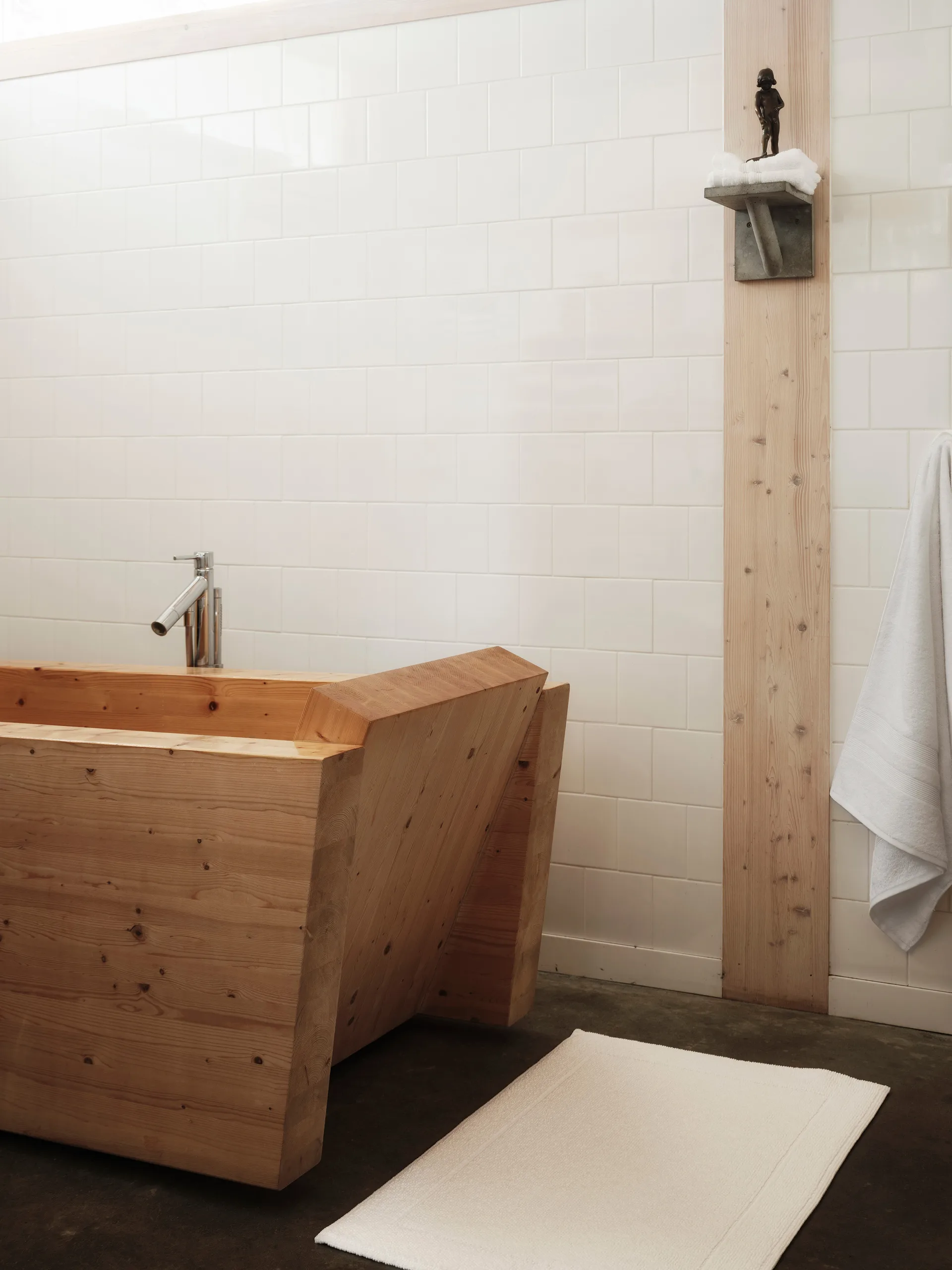 Portofino Badmat, Wit, 60x90 cm Mille Notti