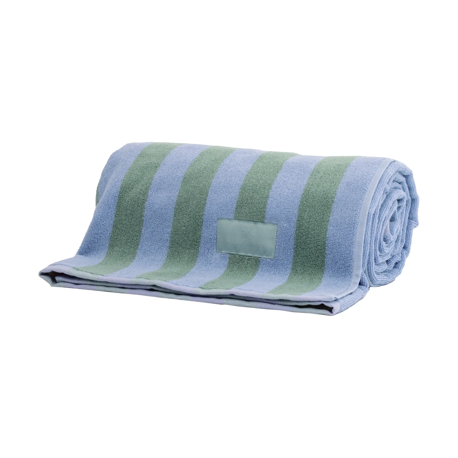 Positano strandlaken 100x180 cm., Lichtblauw Mille Notti