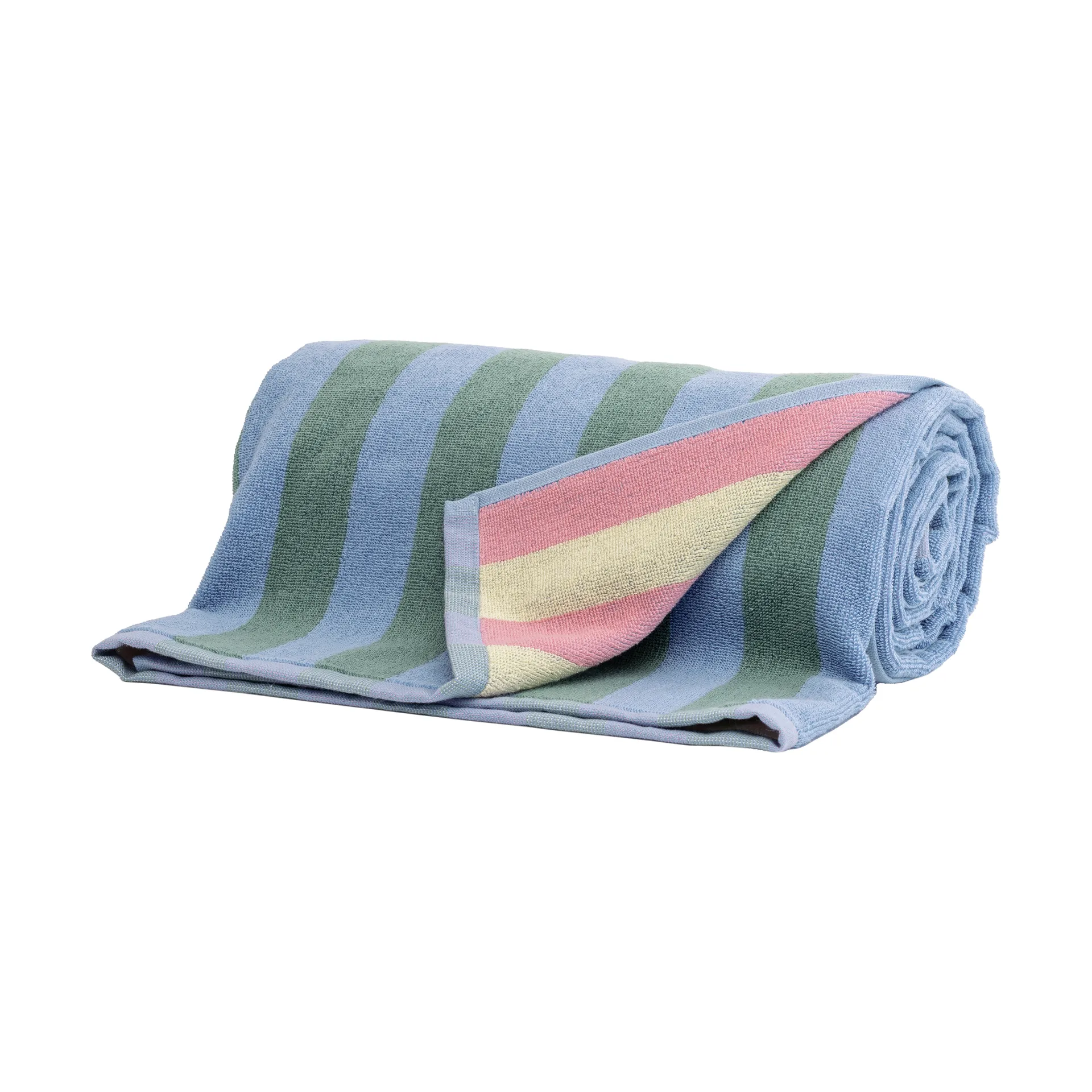 Positano strandlaken 100x180 cm., Lichtblauw Mille Notti