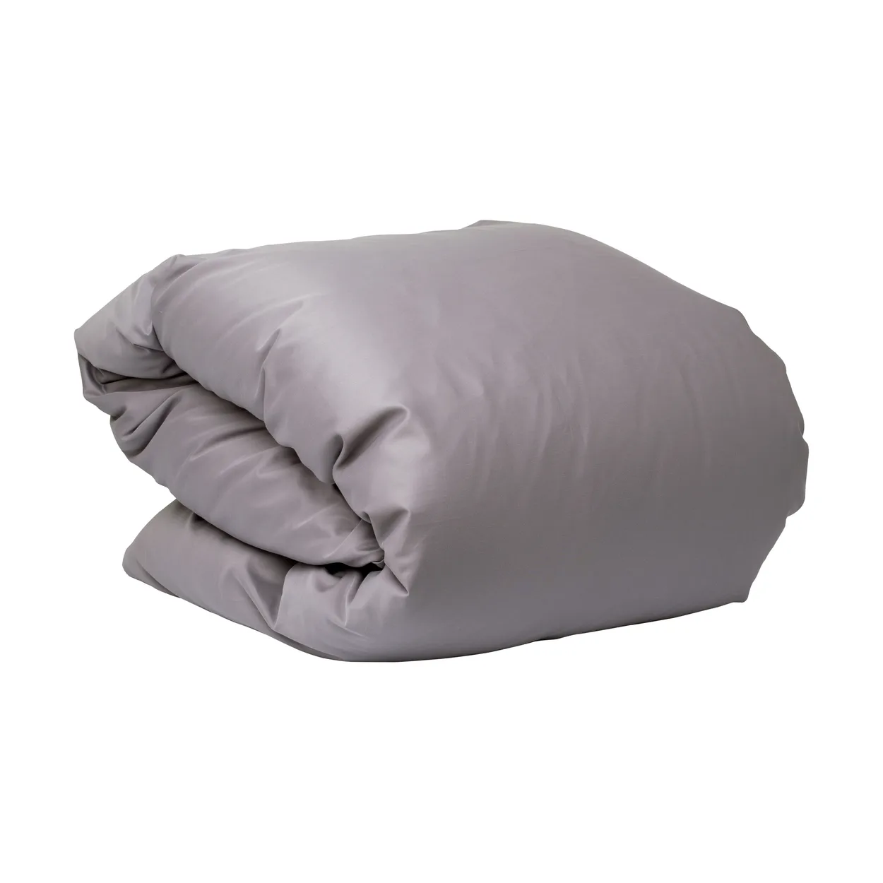 Mille Notti Satina Dekbedovertrek Grijs, 150x210 cm