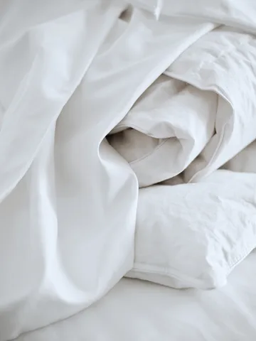 Satina Kussensloop EKO - Wit, 50x60 cm - Mille Notti