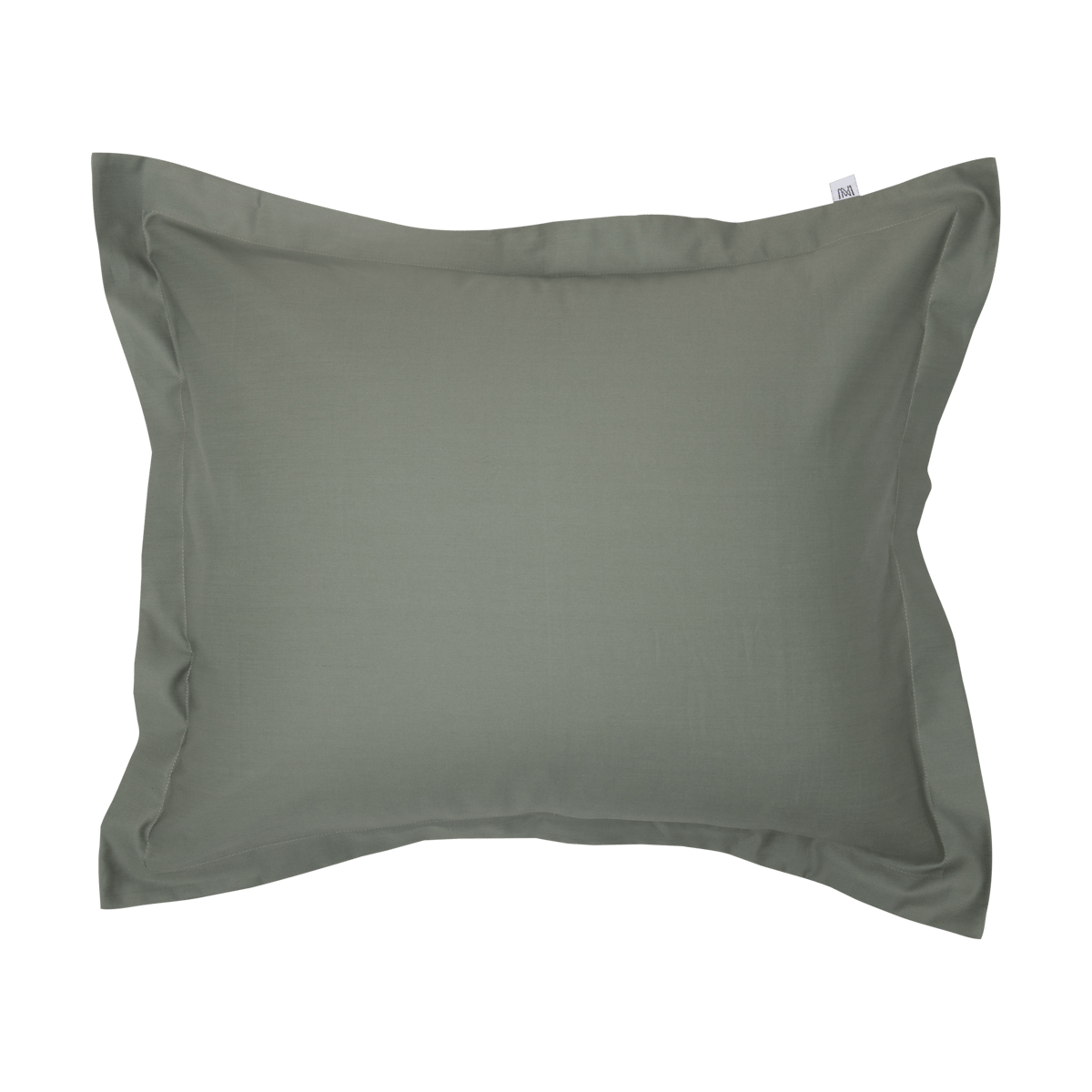 Mille Notti Satina Kussensloop Groen, 50x60 cm | Scandinavisch Interieur | Kussenslopen | Groen