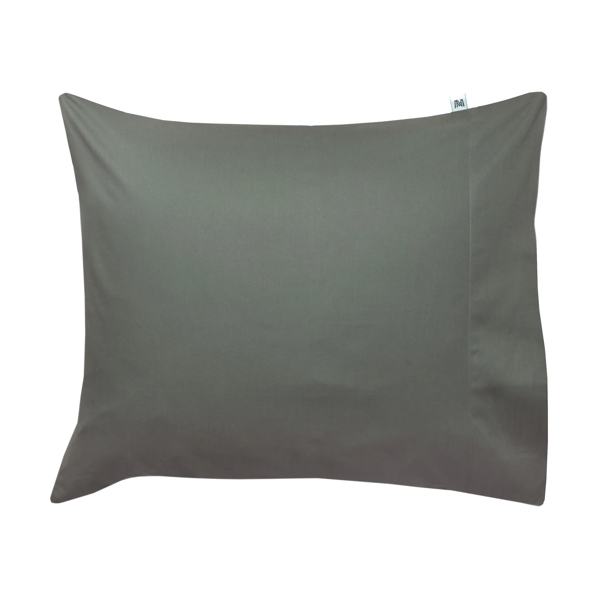 Satina plain kussensloop, Groen, 50x60 cm Mille Notti