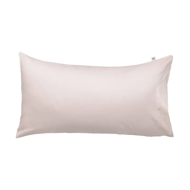 Satina plain kussensloop - Roze, 50x90 cm - Mille Notti
