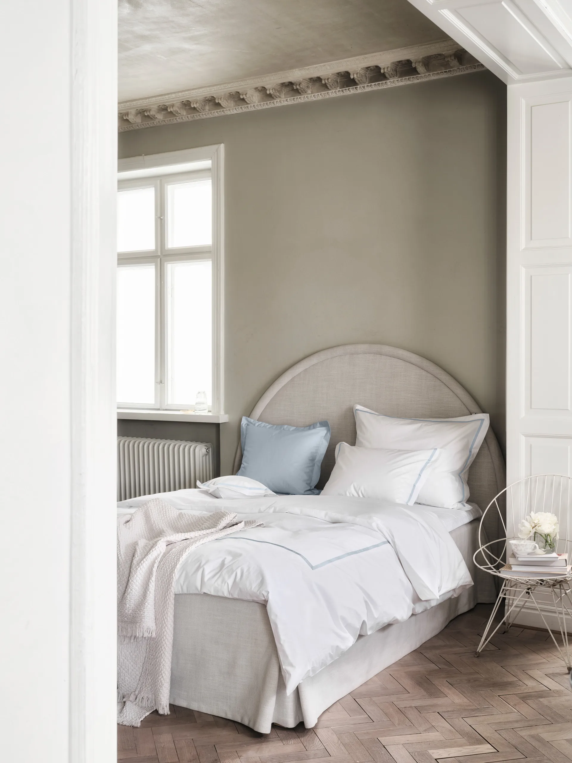 Singolo Dekbedovertrek EKO, Lichtblauw, 220x220 cm Mille Notti