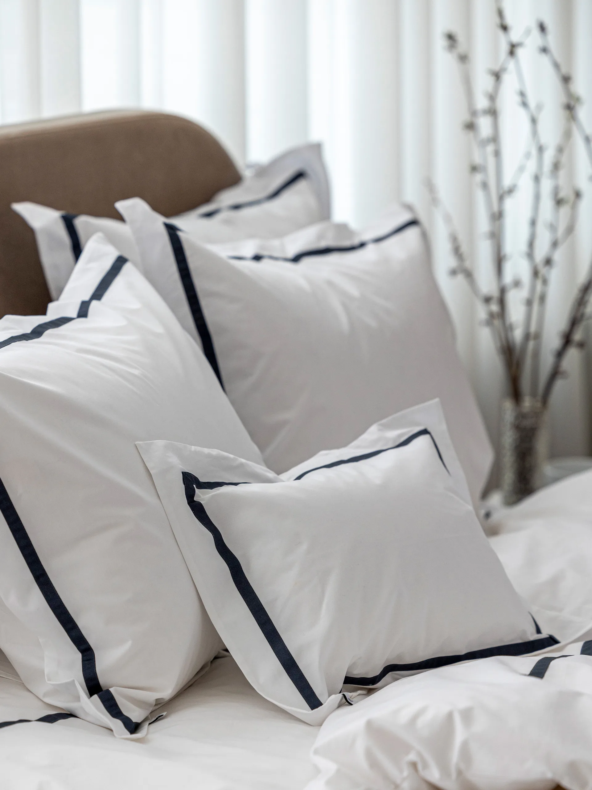 Singolo Kussensloop EKO, Donkergrijs, 50x60 cm Mille Notti