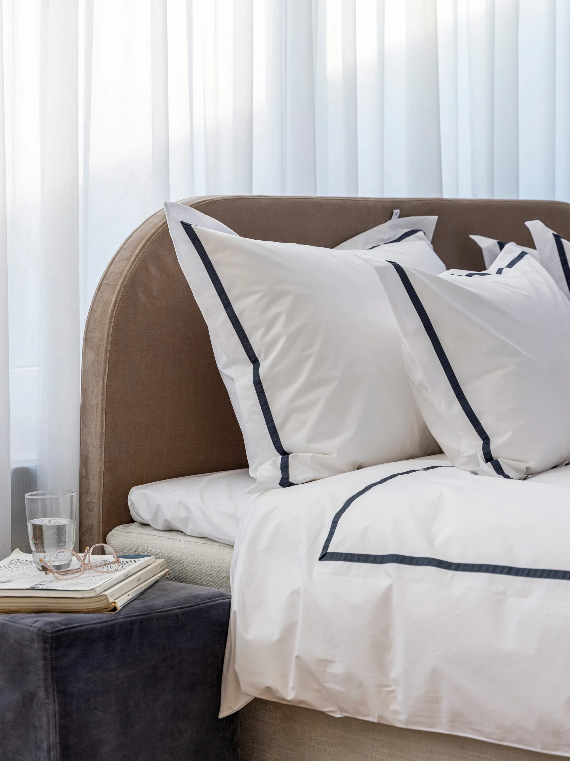 Singolo Kussensloop EKO, Donkergrijs, 50x60 cm Mille Notti