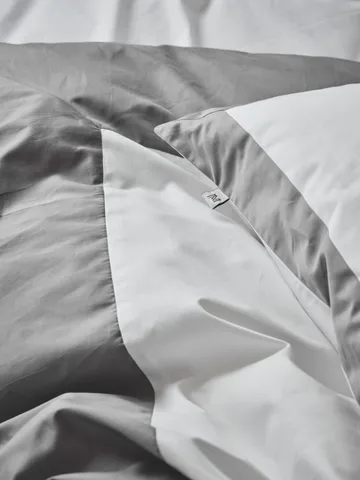 Sobrio Dekbedovertrek - Grijs, 150x210 cm - Mille Notti