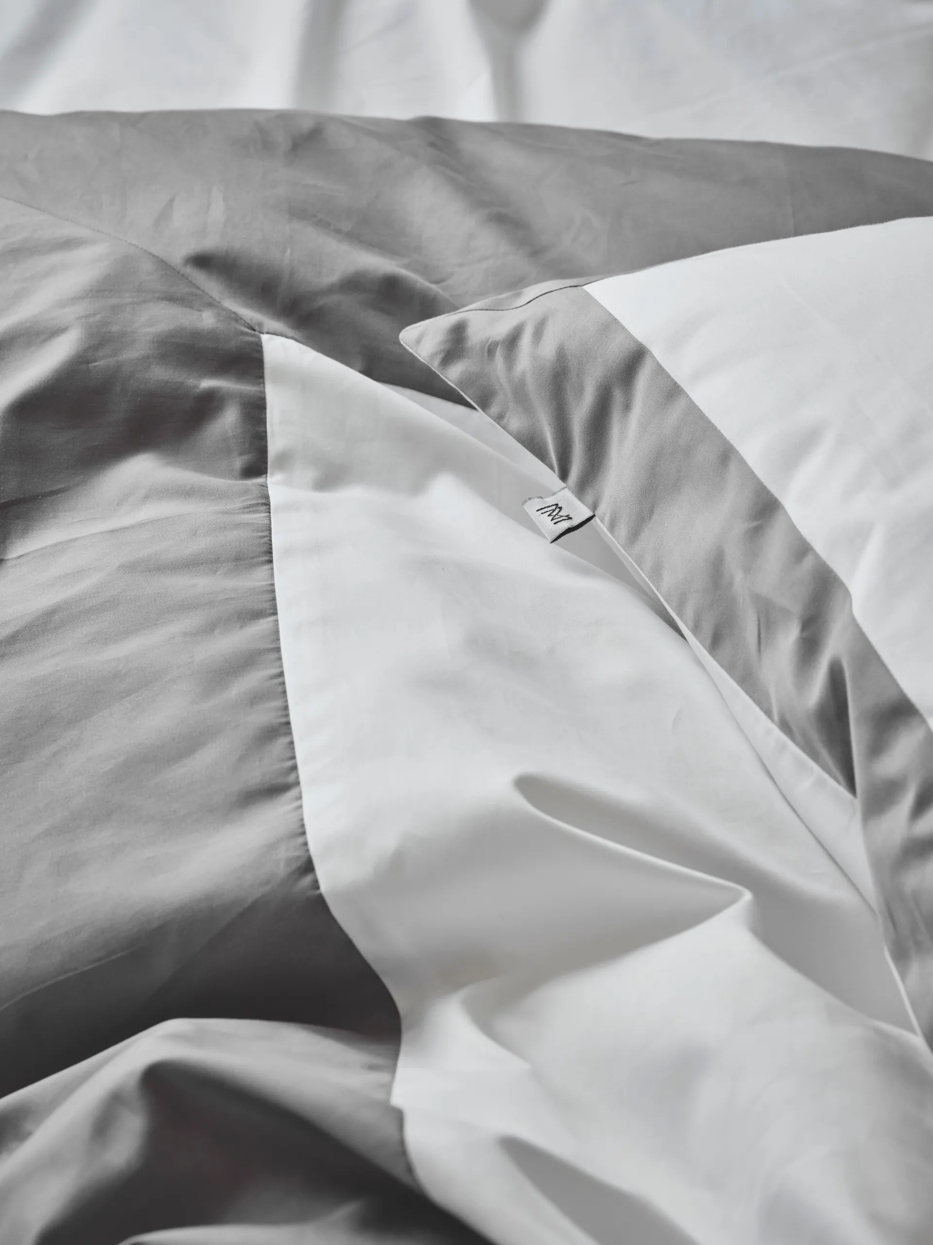 Sobrio Dekbedovertrek, Grijs, 220x220 cm Mille Notti