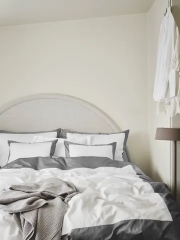 Sobrio Dekbedovertrek - Grijs, 220x220 cm - Mille Notti