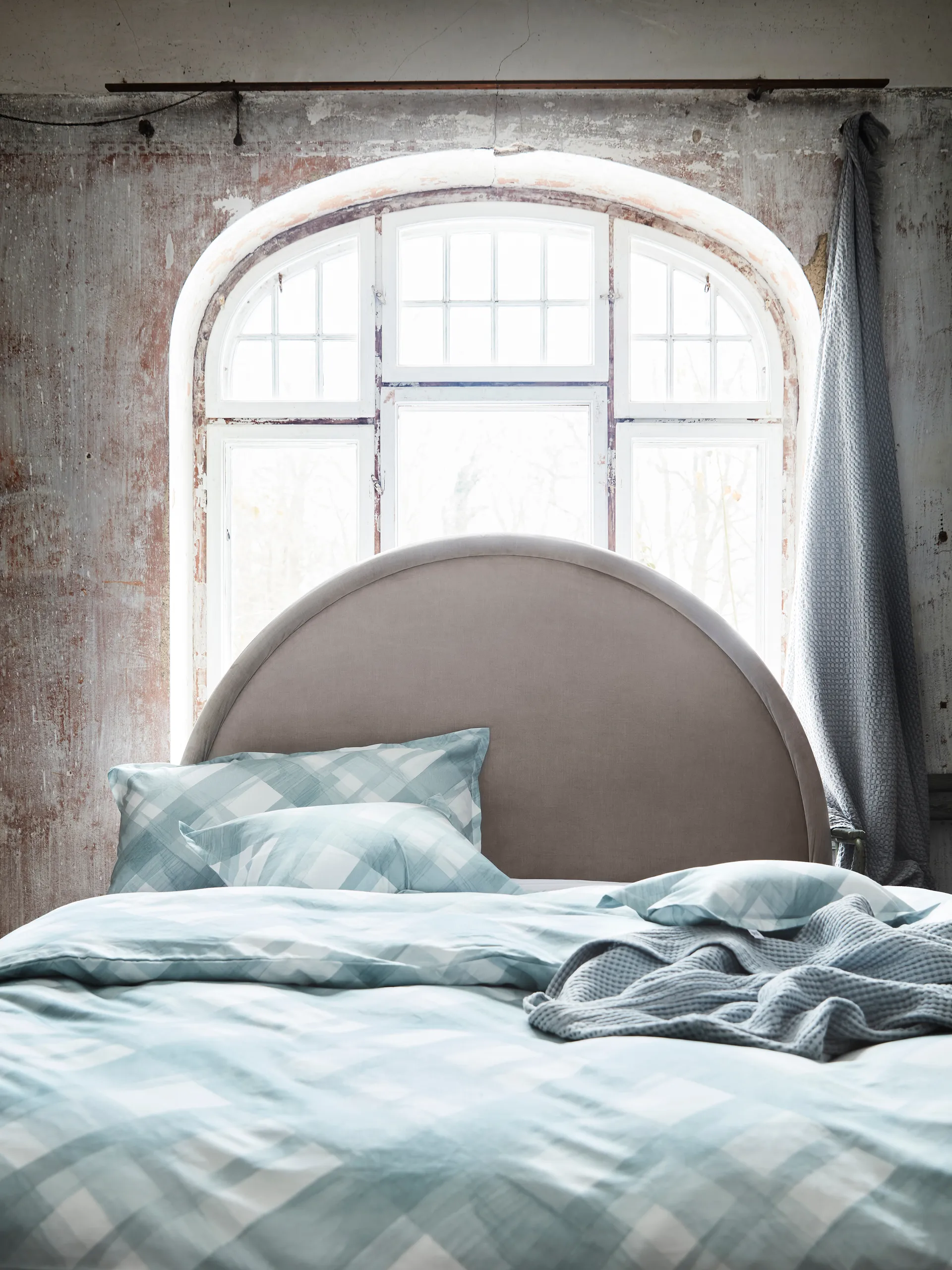 Spazzola dekbedovertrek, Aqua, 220x220 cm Mille Notti