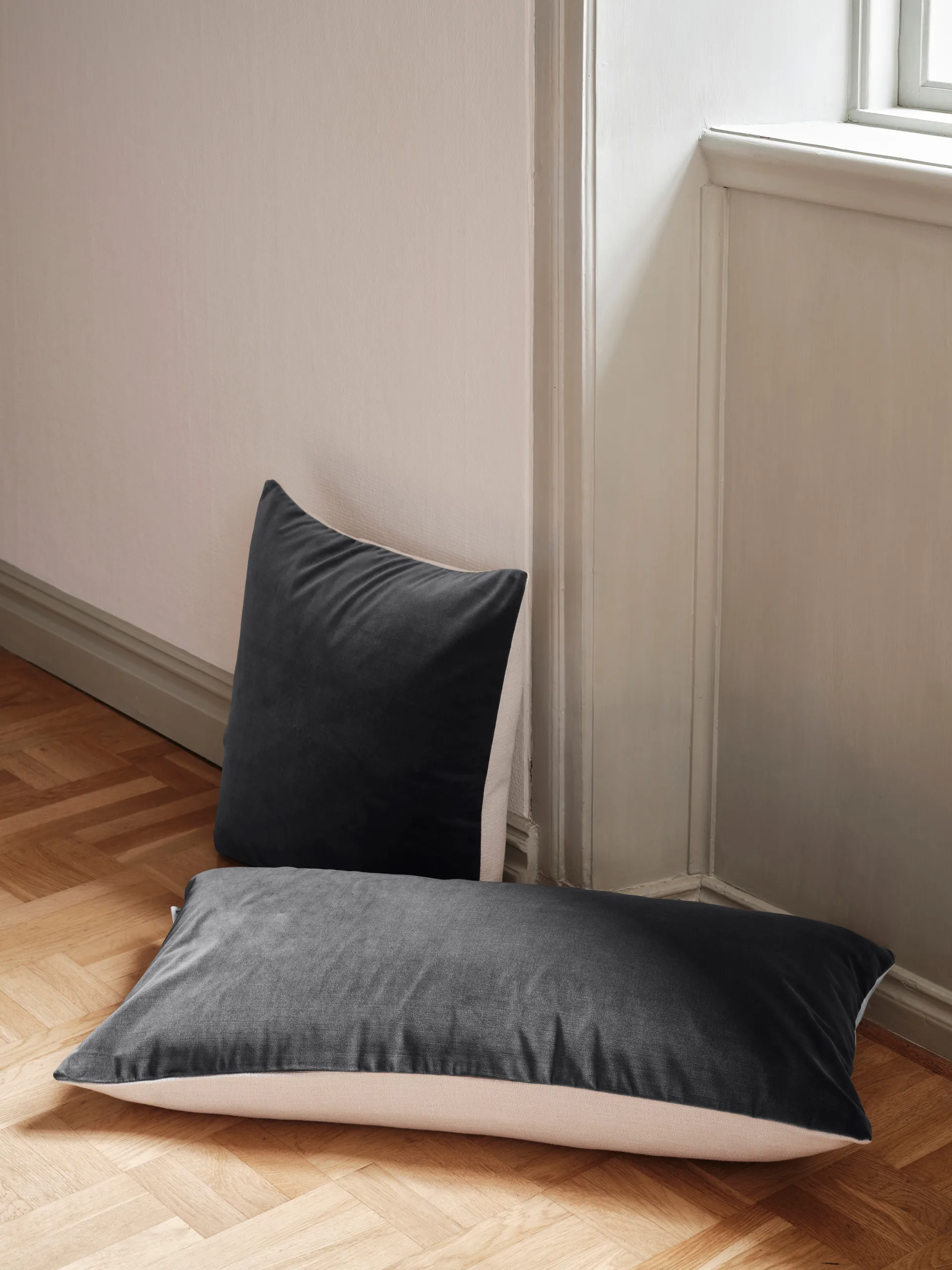 Verona Kussenhoes, Donkergrijs, 50x50 cm Mille Notti