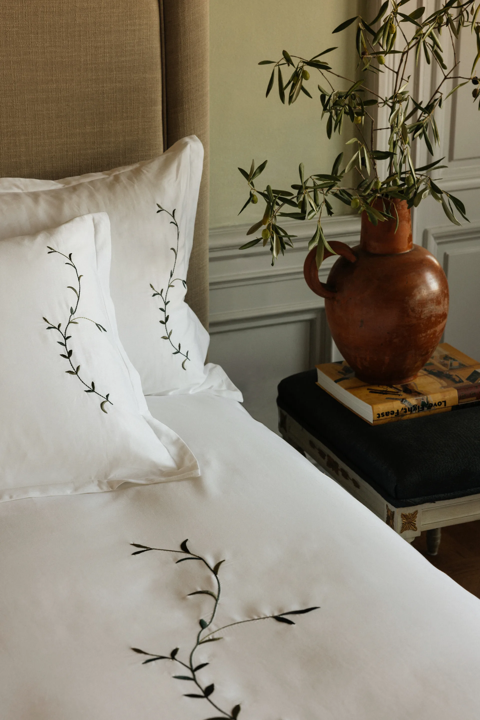 Vivace kussensloop, Groen, 50x90 cm Mille Notti