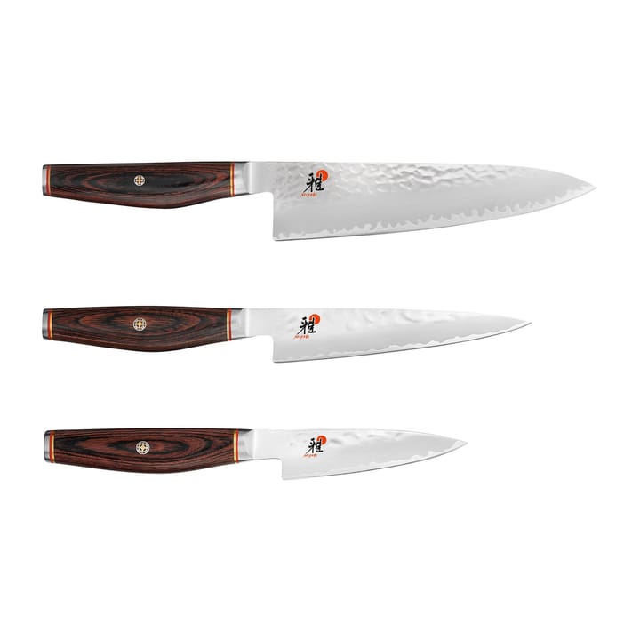 Miyabi Artisan 6000MCT messenset 3-delig - Hout - Miyabi