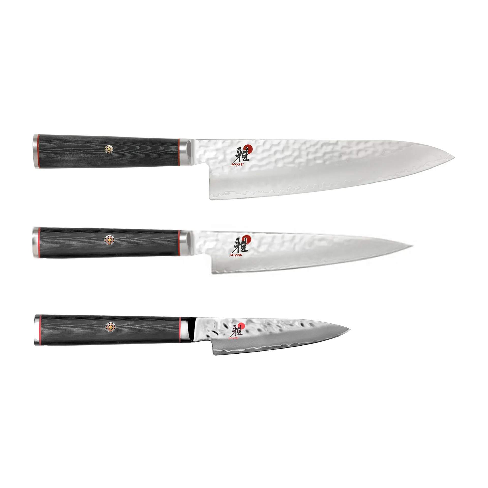 Miyabi Mizu 5000MCT messenset 3-delig, Hout Miyabi