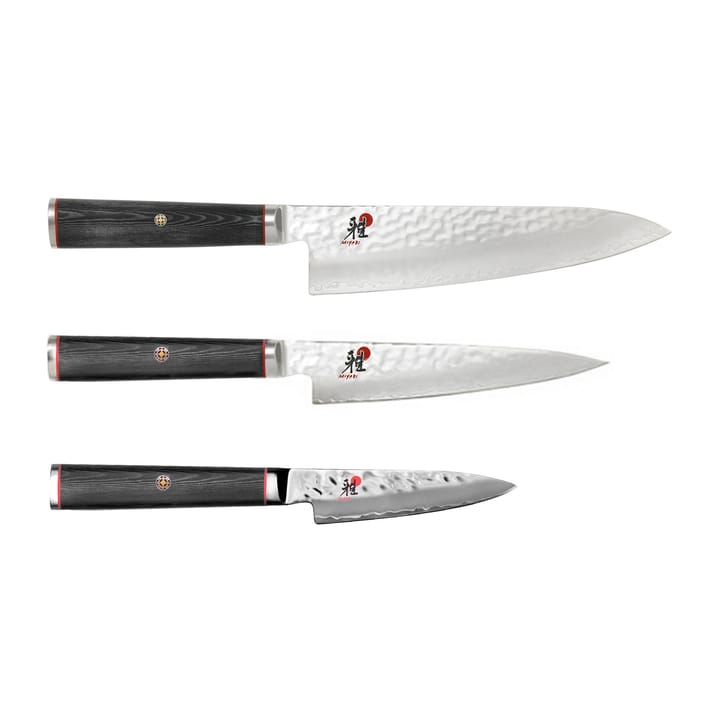 Miyabi Mizu 5000MCT messenset 3-delig - Hout - Miyabi
