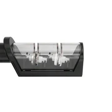 Miyabi Toishi Pro messenslijper met twee slijpstenen - zwart - Miyabi