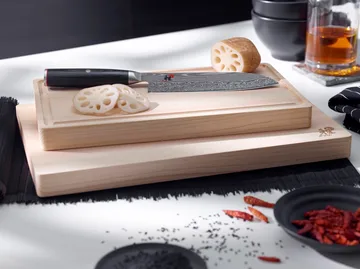 Raw 5000FCD koksmes gyutoh 24 cm - Damascus-zwart - Miyabi