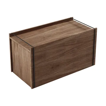 Deksel voor opbergbox 28 x 60 cm - Smoked oak - MOEBE