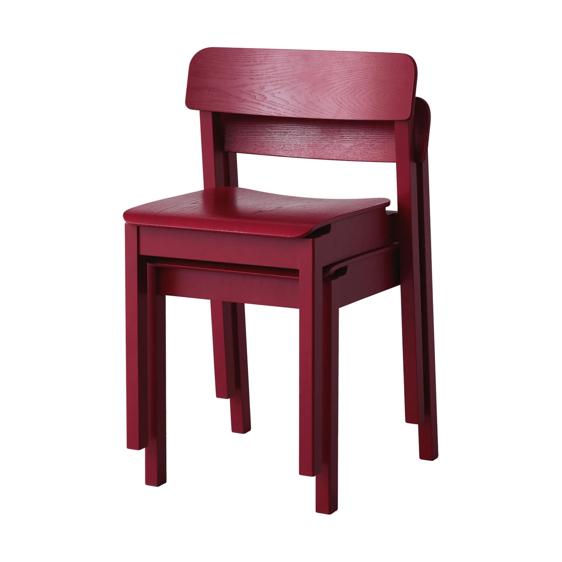 Everyday Chair stoel, Purple red MOEBE