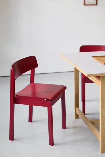 Everyday Chair stoel - Purple red - MOEBE