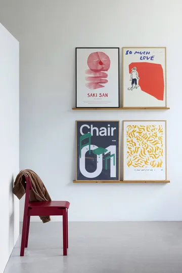 Everyday Chair stoel - Purple red - MOEBE