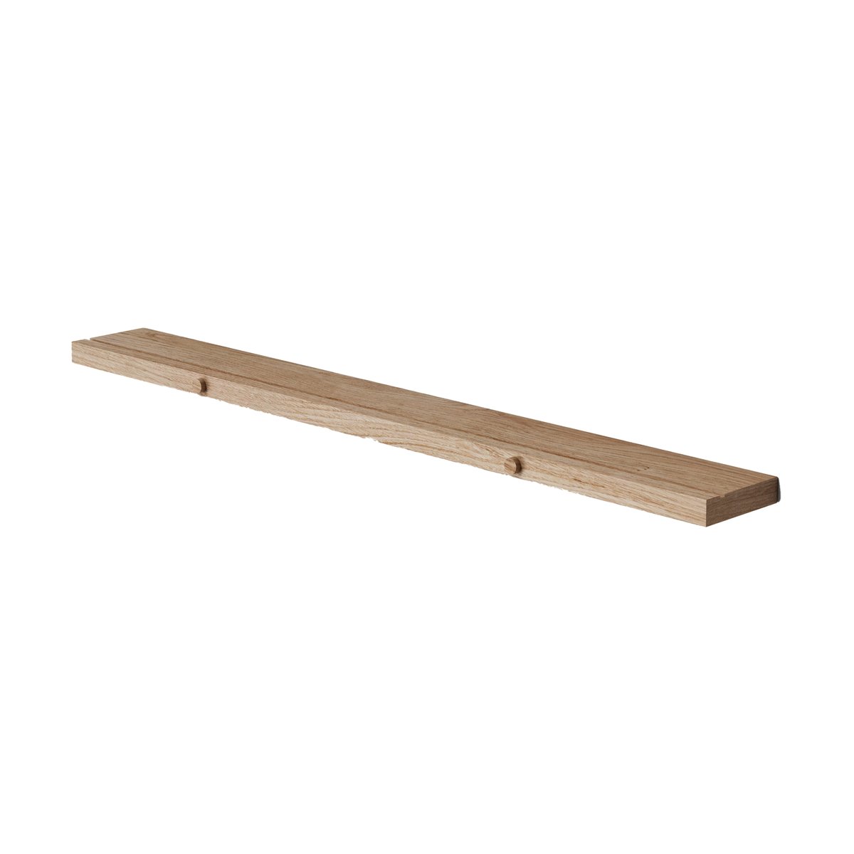 MOEBE Gallery shelf fotoplank 70 cm Eikenhout | Scandinavisch Interieur | Planken & planksystemen | Bruin