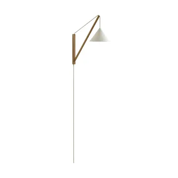 hangende wandlamp - eik-wit - MOEBE