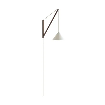 hangende wandlamp - Gerookt eiken-wit - MOEBE