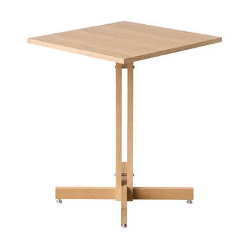 KUMU cafétafel - Geolied eiken, 60x60 cm - MOEBE
