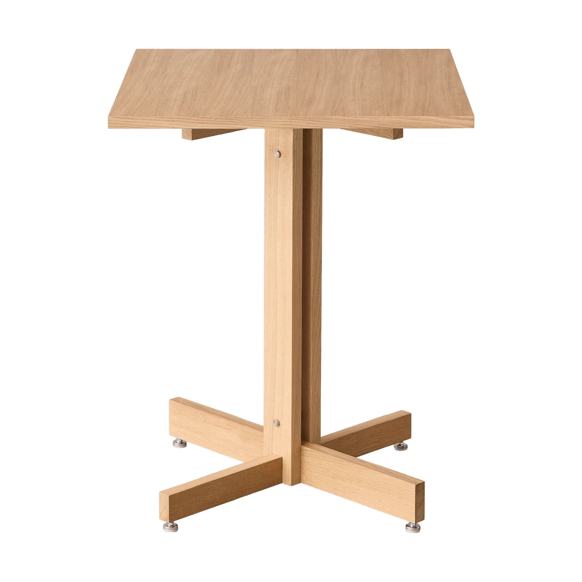 KUMU cafétafel, Geolied eiken, 60x60 cm MOEBE