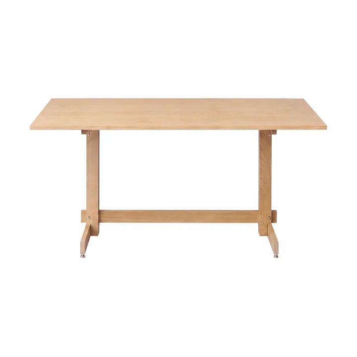 KUMU eettafel - Geolied eiken, 90x160 cm - MOEBE