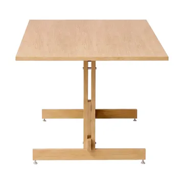 KUMU eettafel - Geolied eiken, 90x160 cm - MOEBE