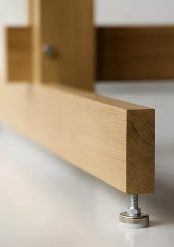 KUMU eettafel - Geolied eiken, 90x160 cm - MOEBE